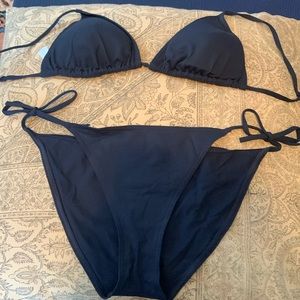 Eres Paris navy string bikini sz FR44 / US 12